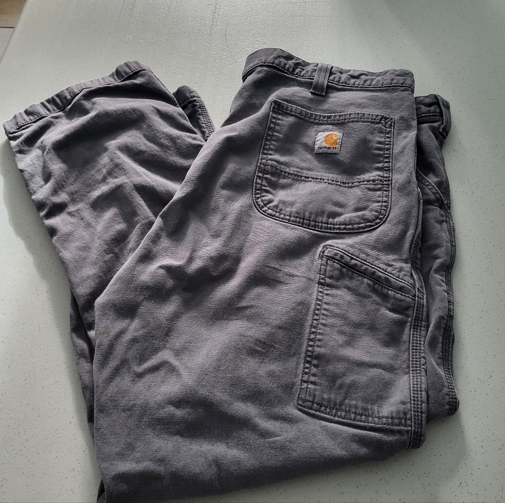 Carhartt Cargo Pants, Charcoal Grey, 40x30